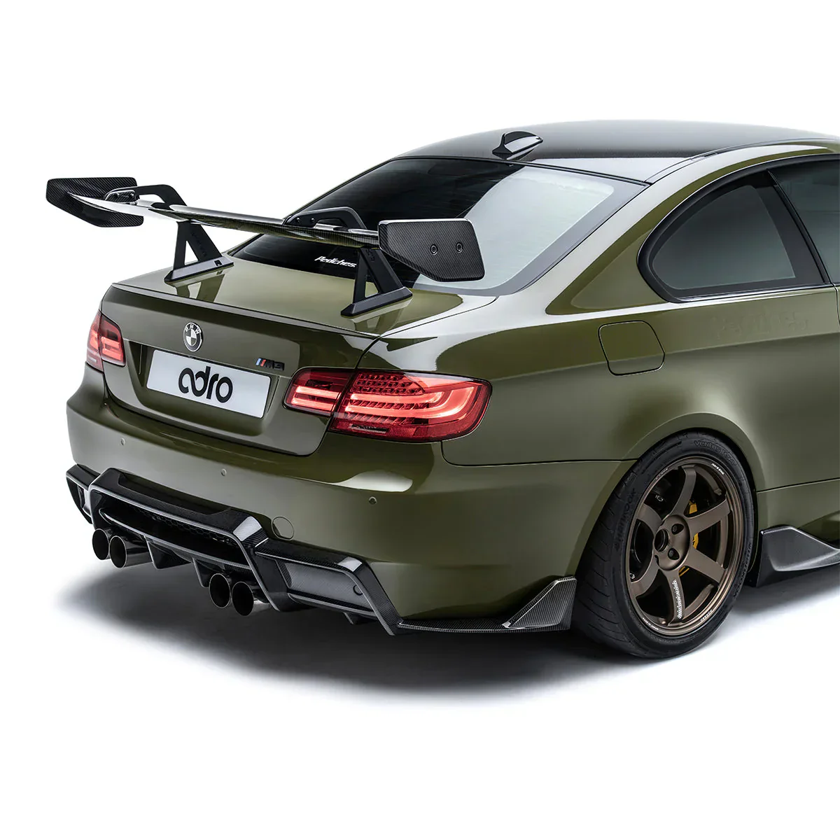 BMW E92 M3 AT-R1 SWAN NECK WING - Image 2