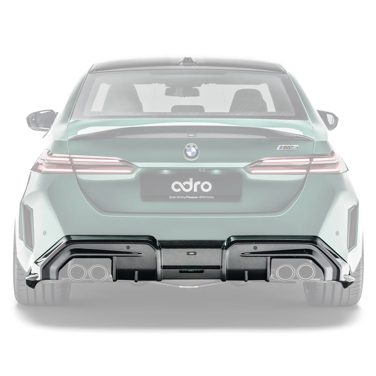 BMW G90 M5 PREPREG REAR DIFFUSER