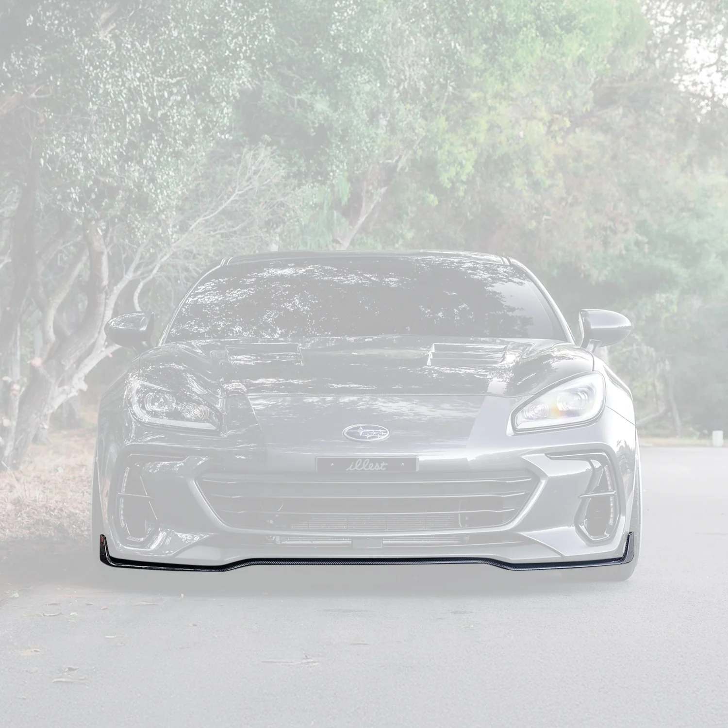 SUBARU BRZ CARBON FIBER FRONT LIP