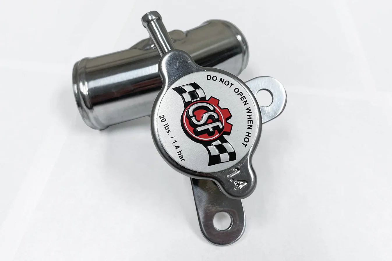 CSF TOYOTA GR86/ SUBARU BRZ ALL-ALUMINUM FILLER NECK W/1.4 BAR HIGH PRESSURE RADIATOR CAP - Image 2
