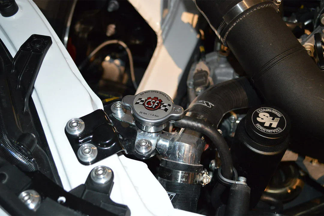 CSF TOYOTA GR86/ SUBARU BRZ ALL-ALUMINUM FILLER NECK W/1.4 BAR HIGH PRESSURE RADIATOR CAP - Image 5