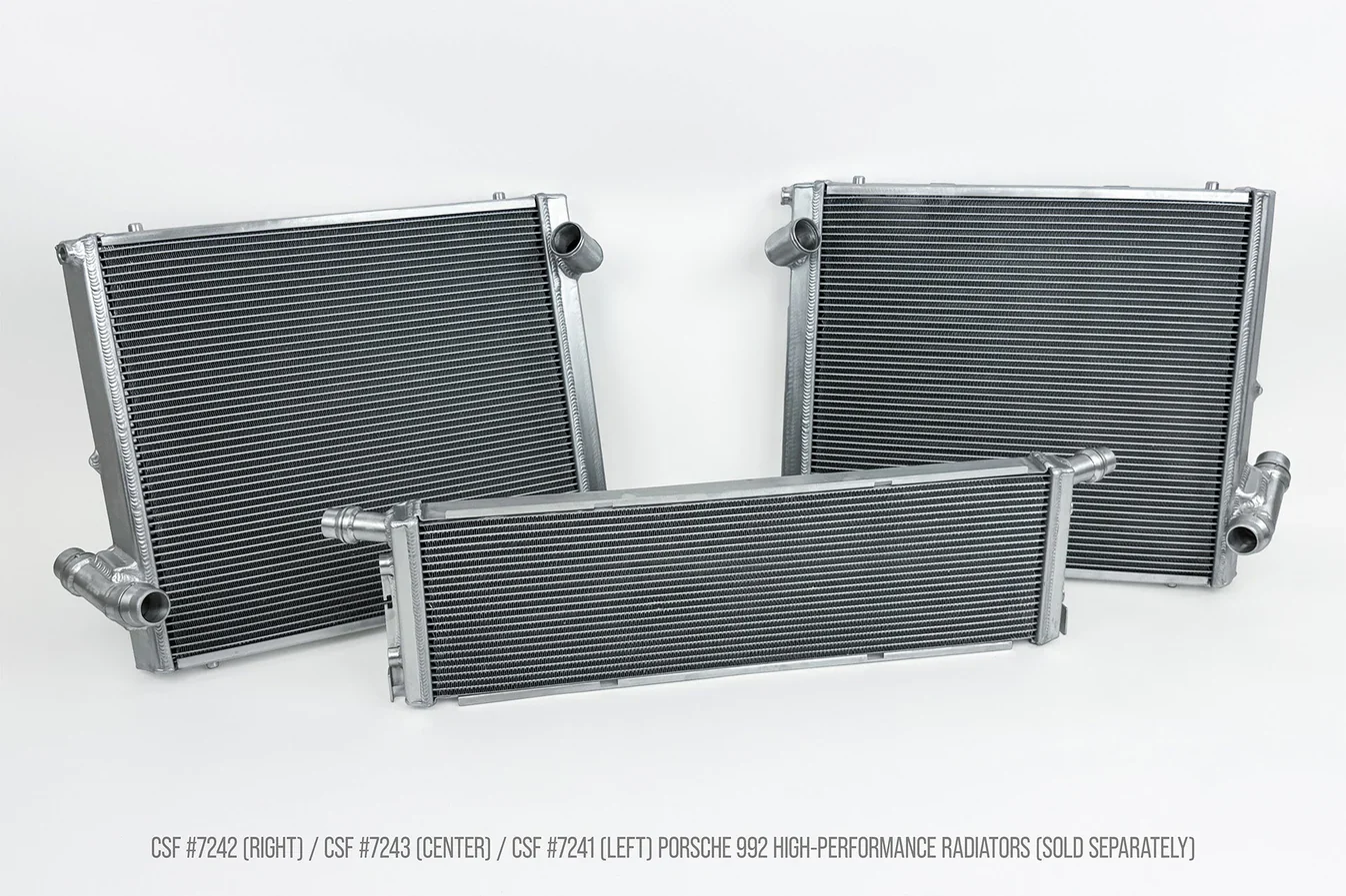 CSF PORSCHE 992 911 HIGH-PERFORMANCE ALL-ALUMINUM RADIATOR (LEFT) - Image 6
