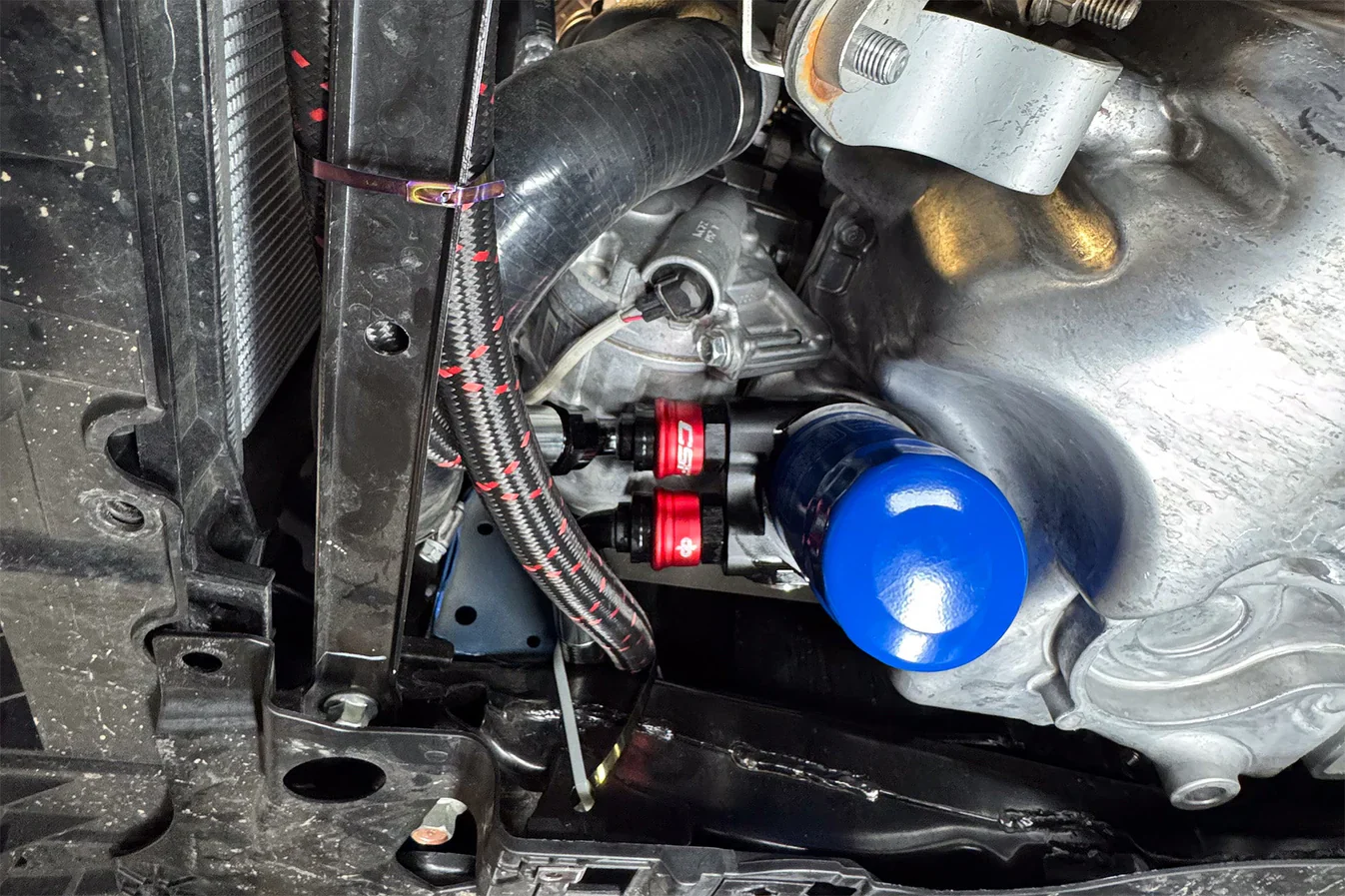 CSF HONDA FL5 CIVIC TYPE R DUAL ENGINE OIL COOLER KIT - Image 18