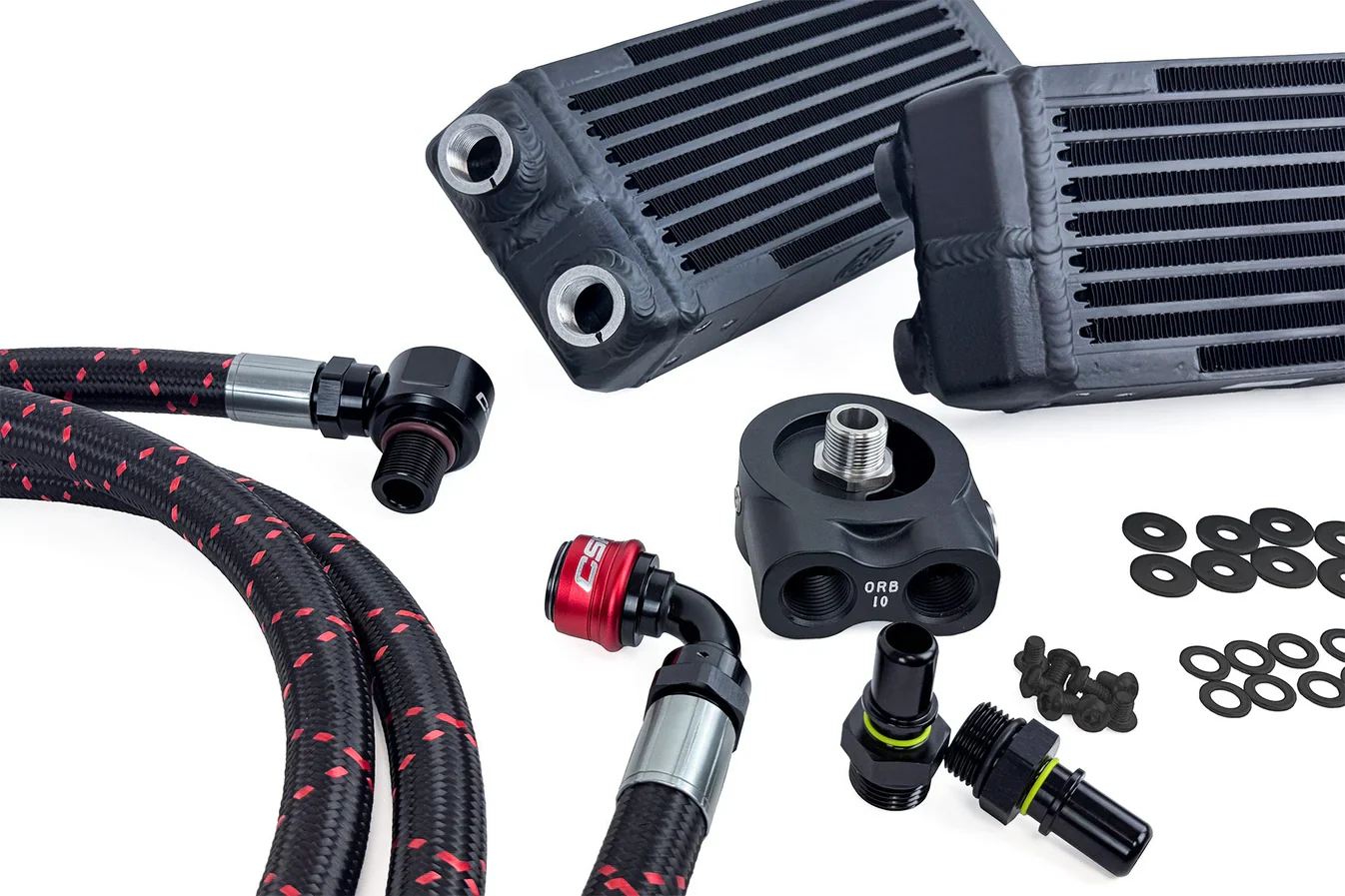 CSF HONDA FL5 CIVIC TYPE R DUAL ENGINE OIL COOLER KIT - Image 2