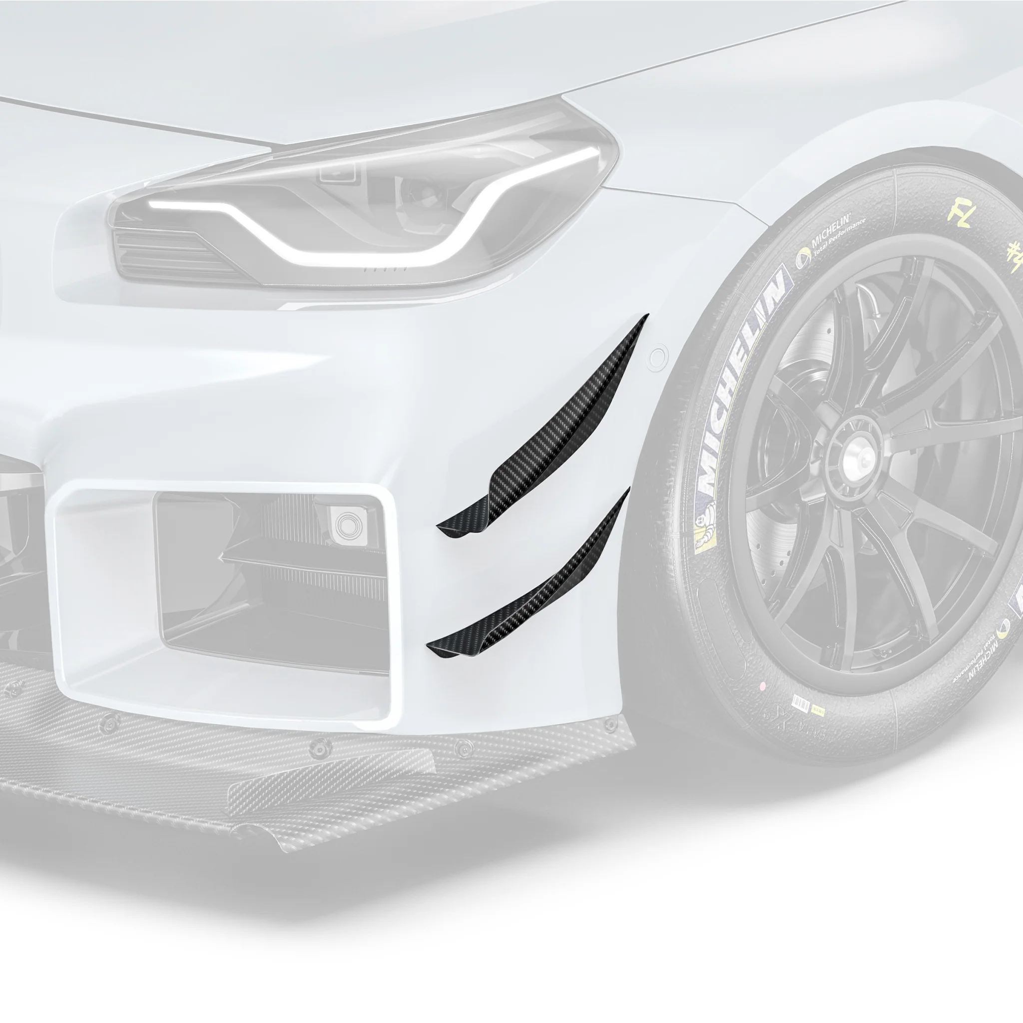 BMW G87 M2 PREPREG RACE CANARDS