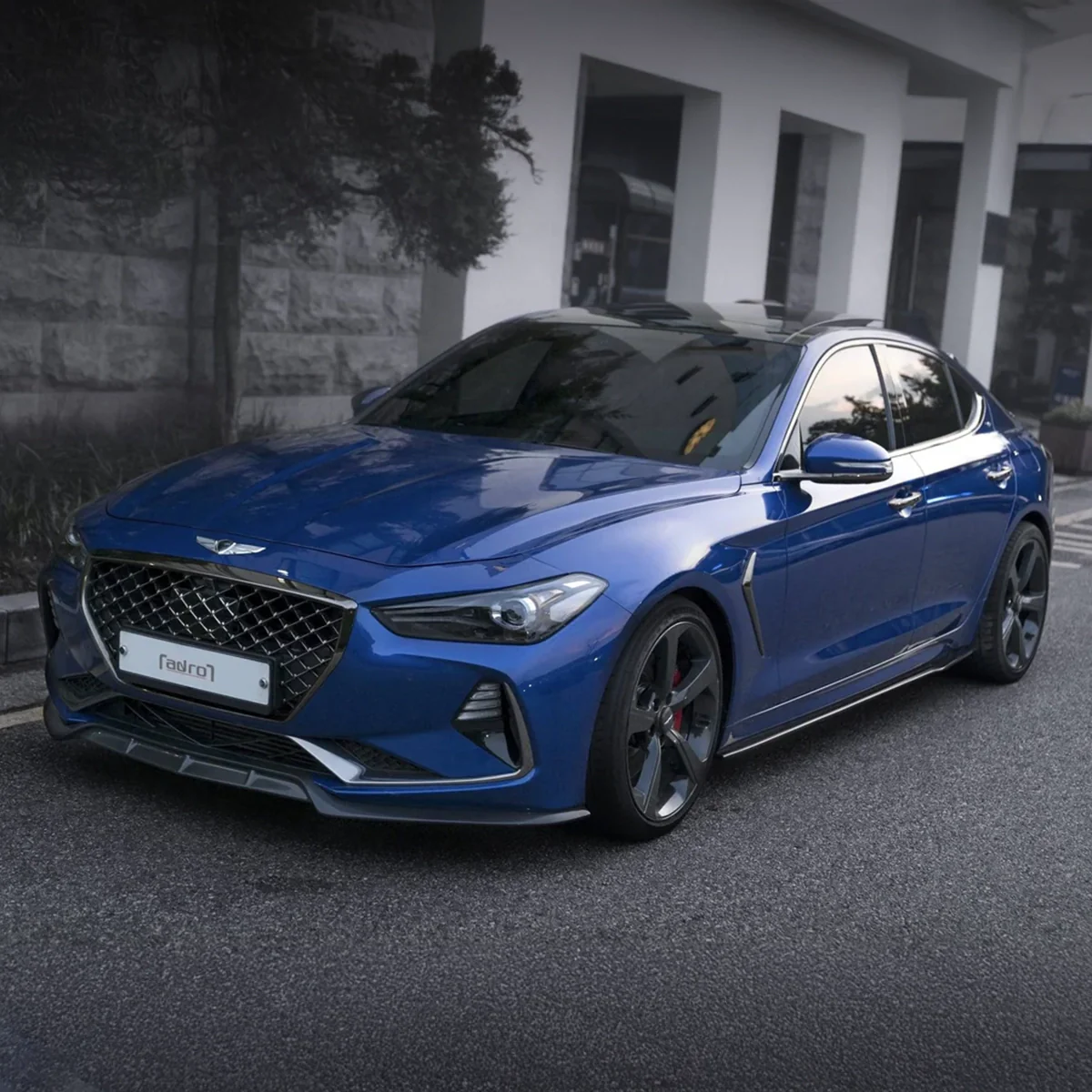 GENESIS G70 CARBON FIBER SIDE SKIRTS V2 - Image 2