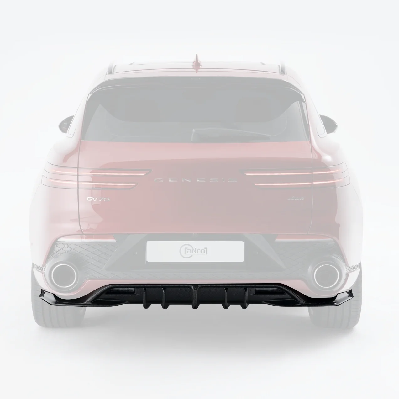 GENESIS GV70 CARBON FIBER REAR DIFFUSER