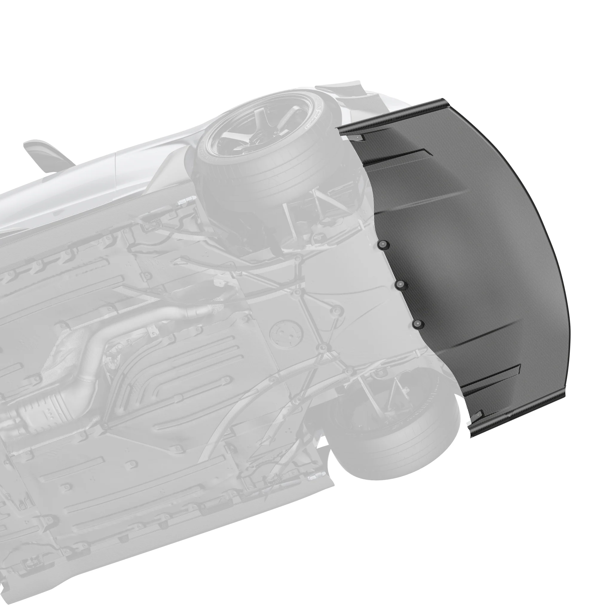 TOYOTA GR SUPRA PREPREG RACE SPLITTER (STOCK BUMPER) - Image 3