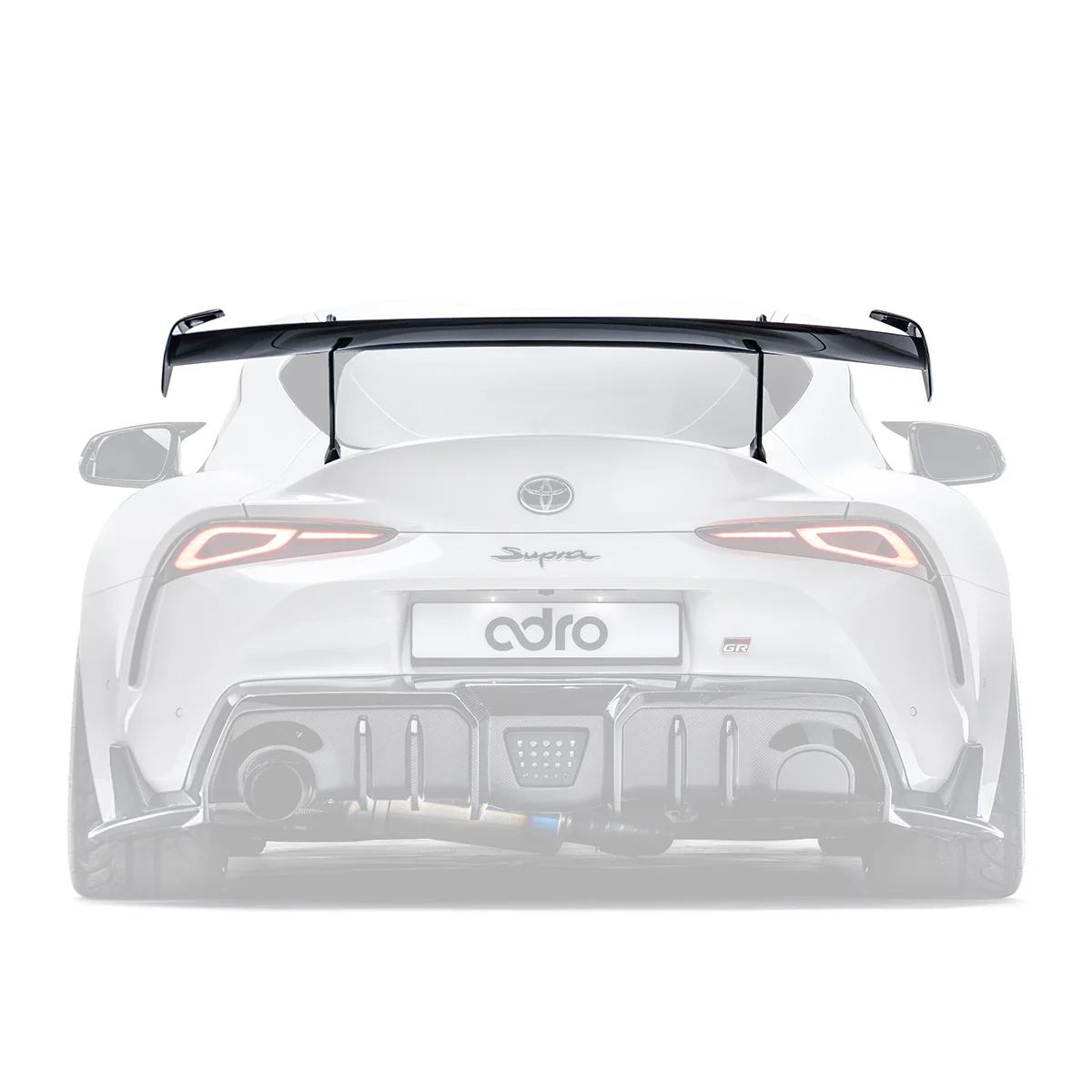 TOYOTA GR SUPRA AT-R2 SWAN NECK WING (W/ TALLER UPRIGHTS)