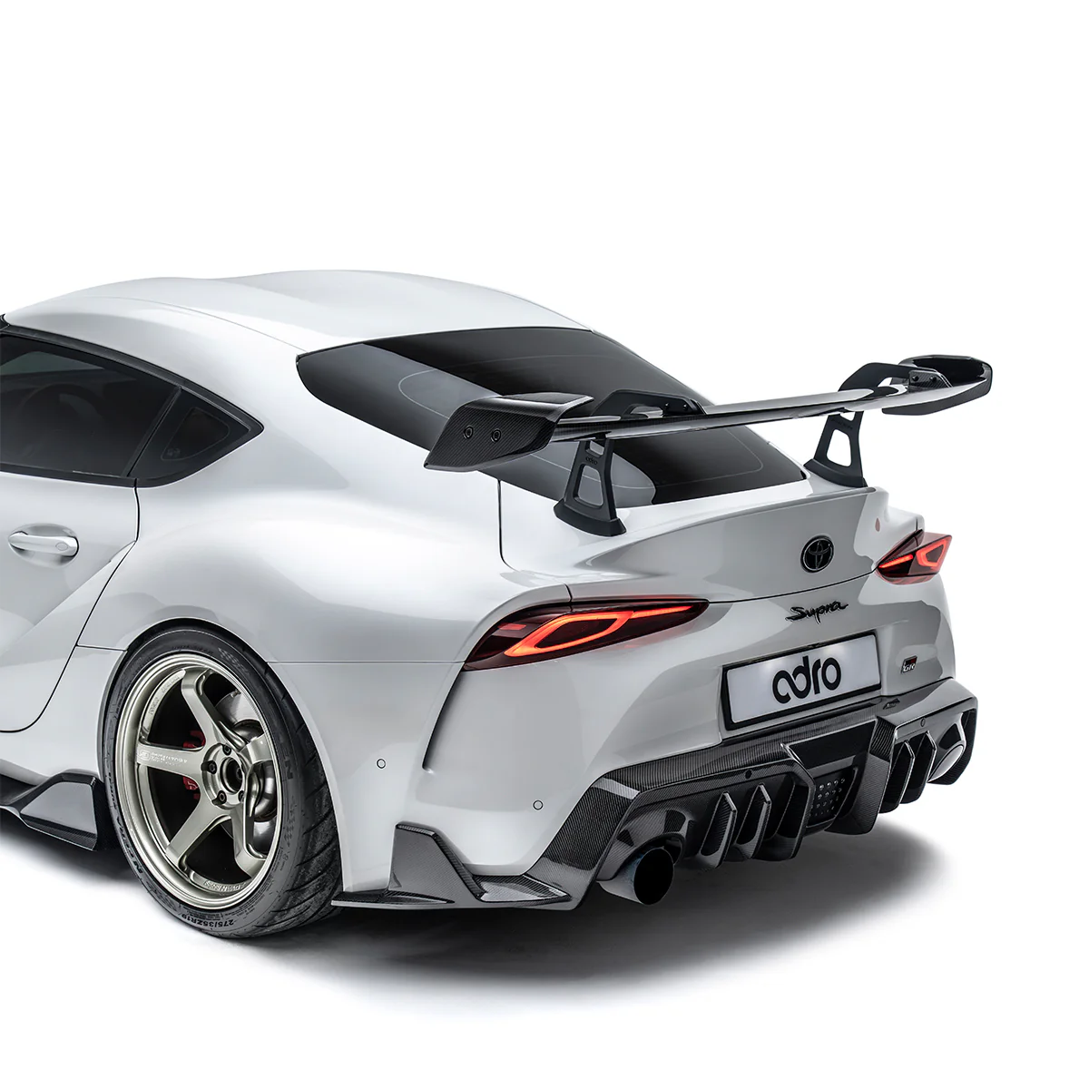 TOYOTA GR SUPRA AT-R2 SWAN NECK WING (W/ TALLER UPRIGHTS) - Image 4