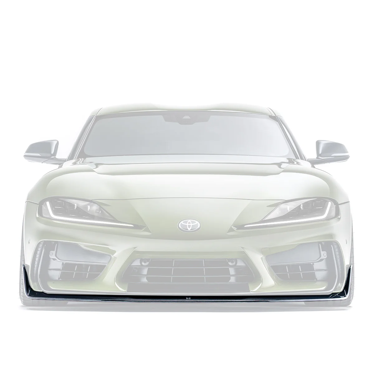 TOYOTA GR SUPRA CARBON FIBER FRONT LIP V1 (ADRO BUMPER)