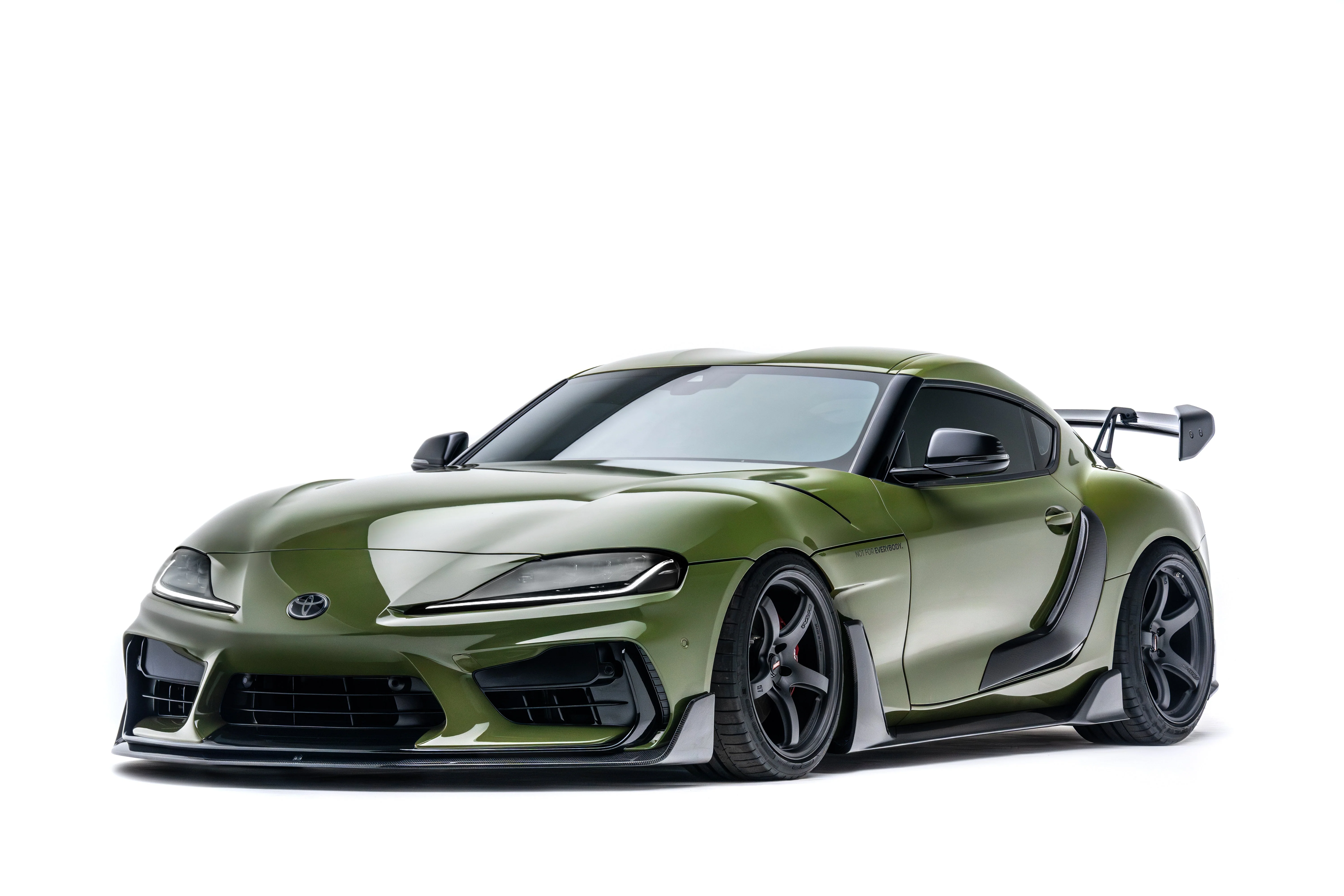 TOYOTA GR SUPRA CARBON FIBER FRONT LIP V1 (ADRO BUMPER) - Image 4