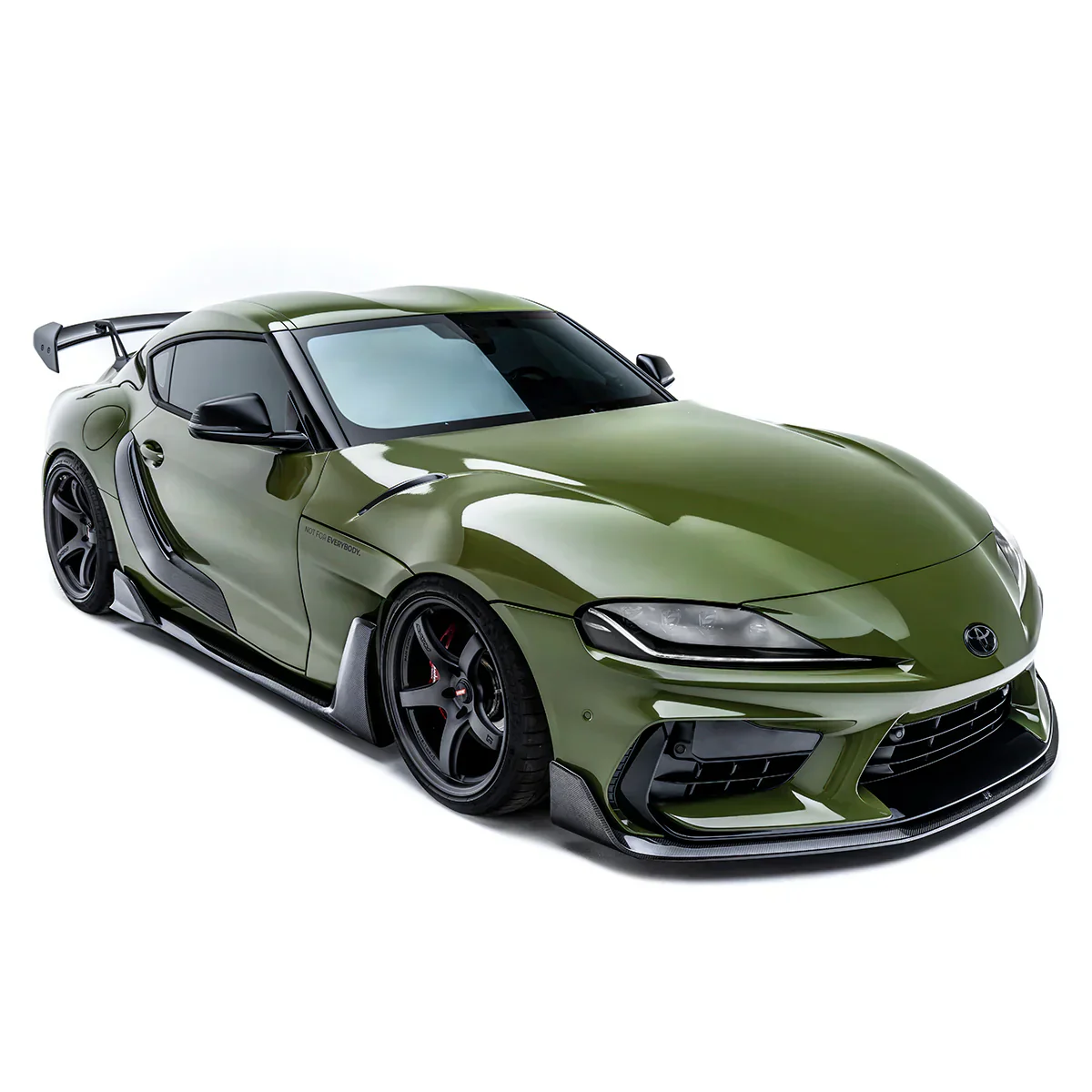 TOYOTA GR SUPRA CARBON FIBER FRONT LIP V1 (ADRO BUMPER) - Image 5