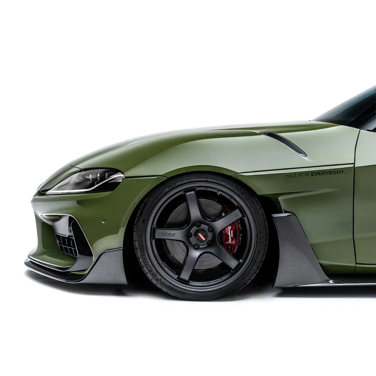 TOYOTA GR SUPRA CARBON FIBER SIDE SKIRTS V2 - Image 3