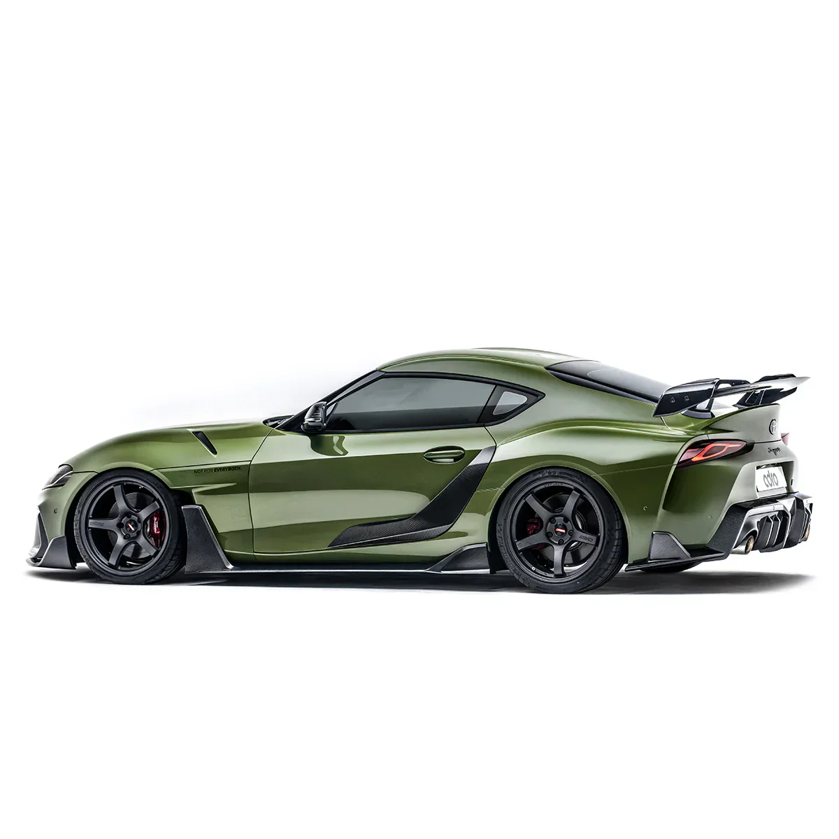 TOYOTA GR SUPRA CARBON FIBER SIDE SKIRTS V2 - Image 5