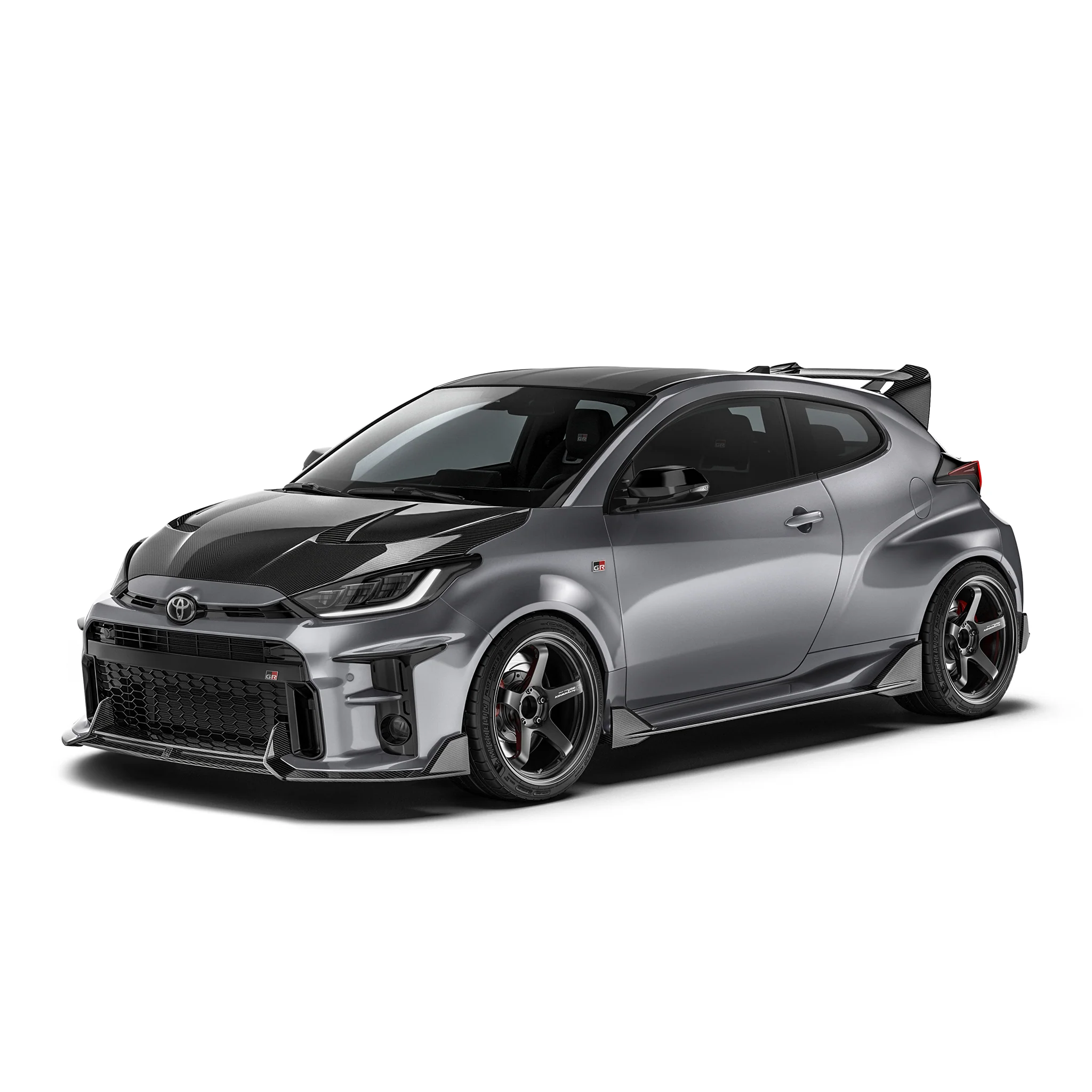 TOYOTA GR YARIS (GEN 1 & 2) CARBON FIBER SIDE SKIRTS - Image 3