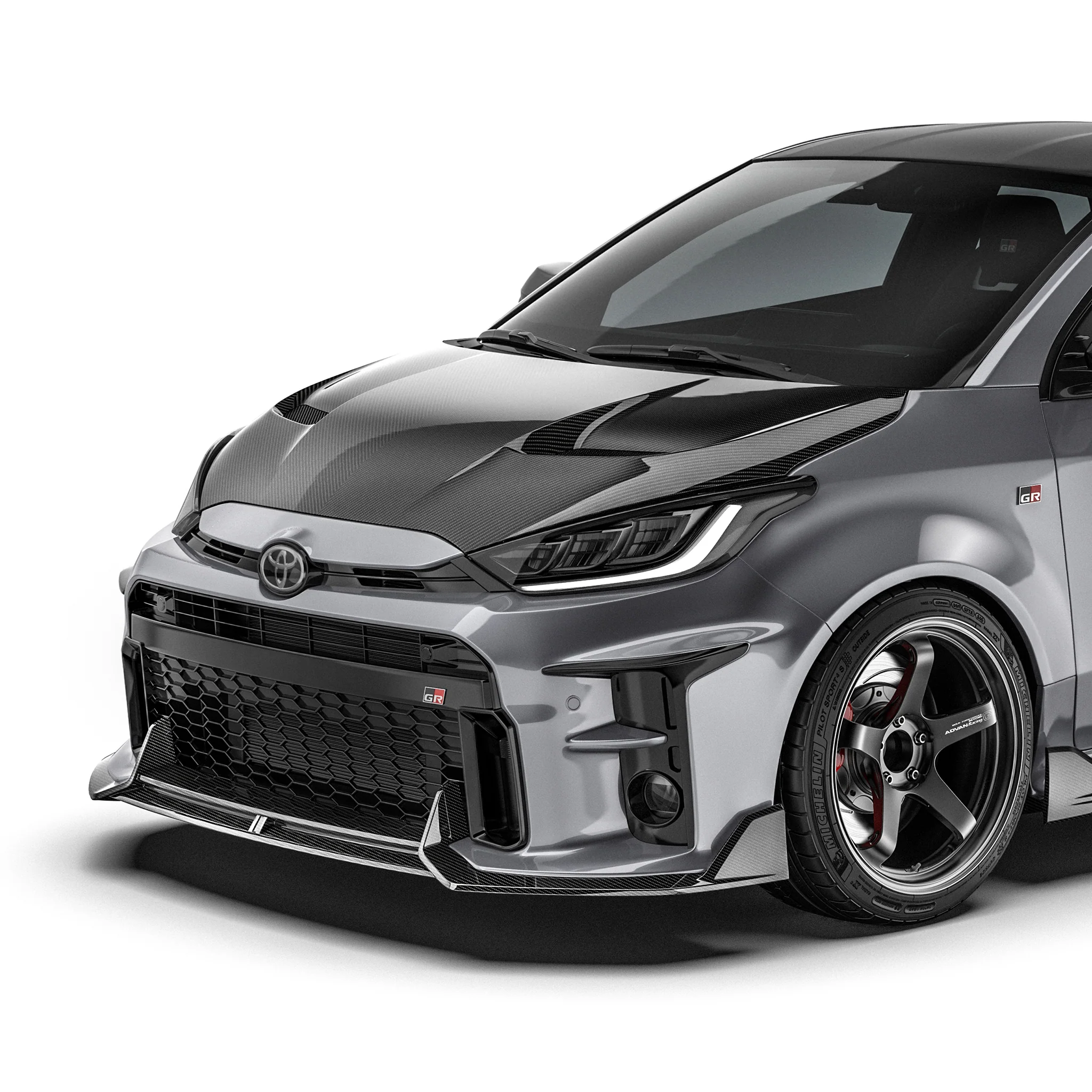 TOYOTA GR YARIS (GEN 1 & 2) PREPREG HOOD - Image 5