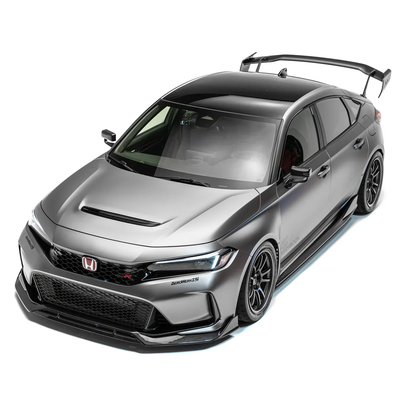 HONDA FL5 CIVIC TYPE R CARBON FIBER SIDE SKIRTS - Image 4