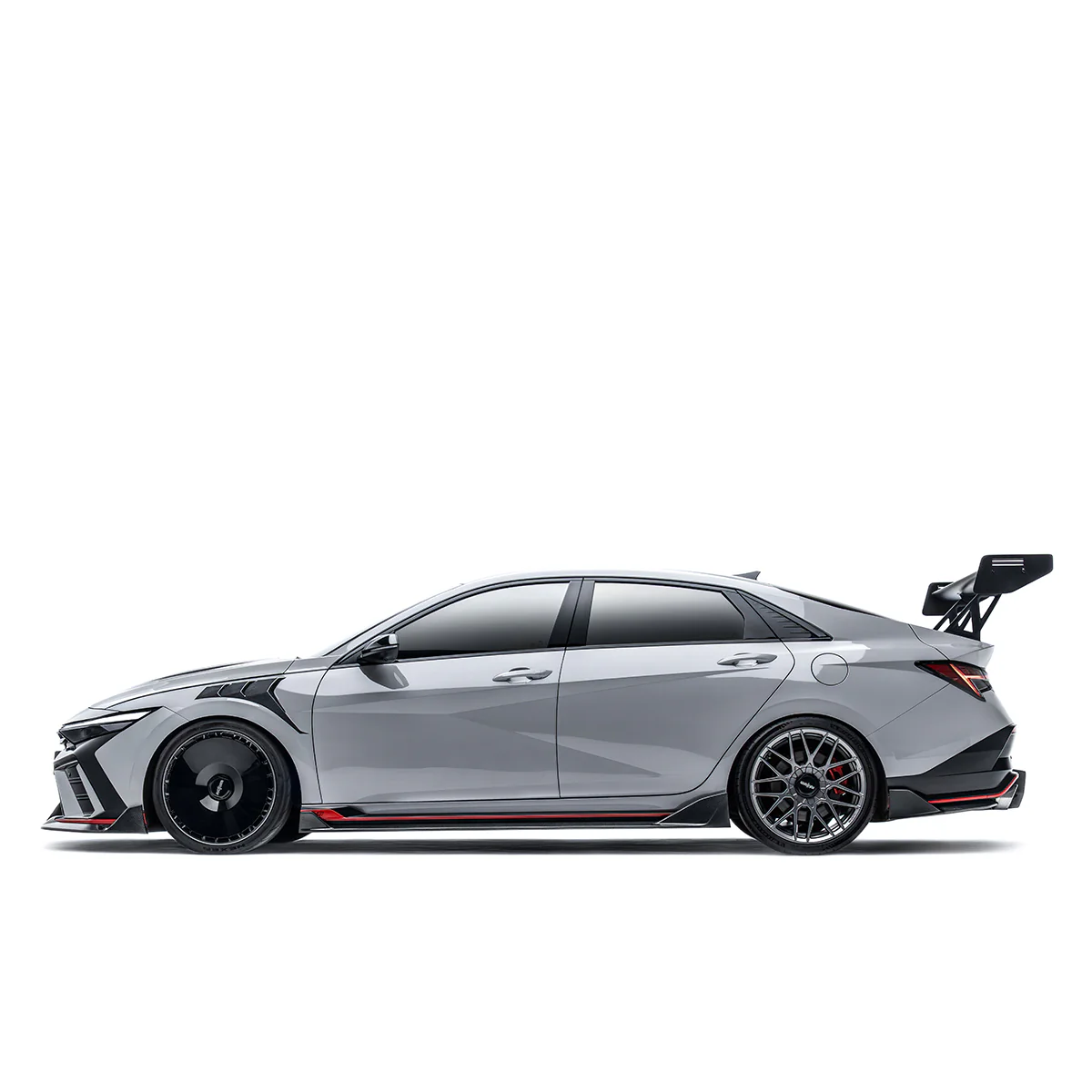 HYUNDAI ELANTRA N PE FINAL EDITION CARBON FIBER SIDE SKIRTS - Image 4