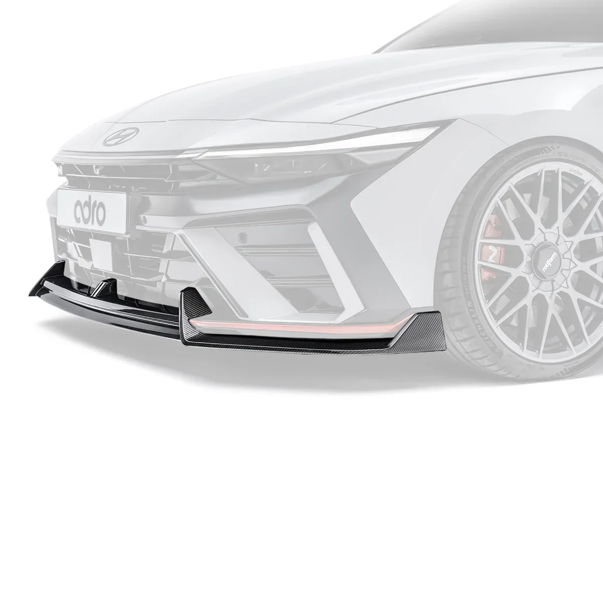 HYUNDAI ELANTRA N PE CARBON FIBER FRONT LIP