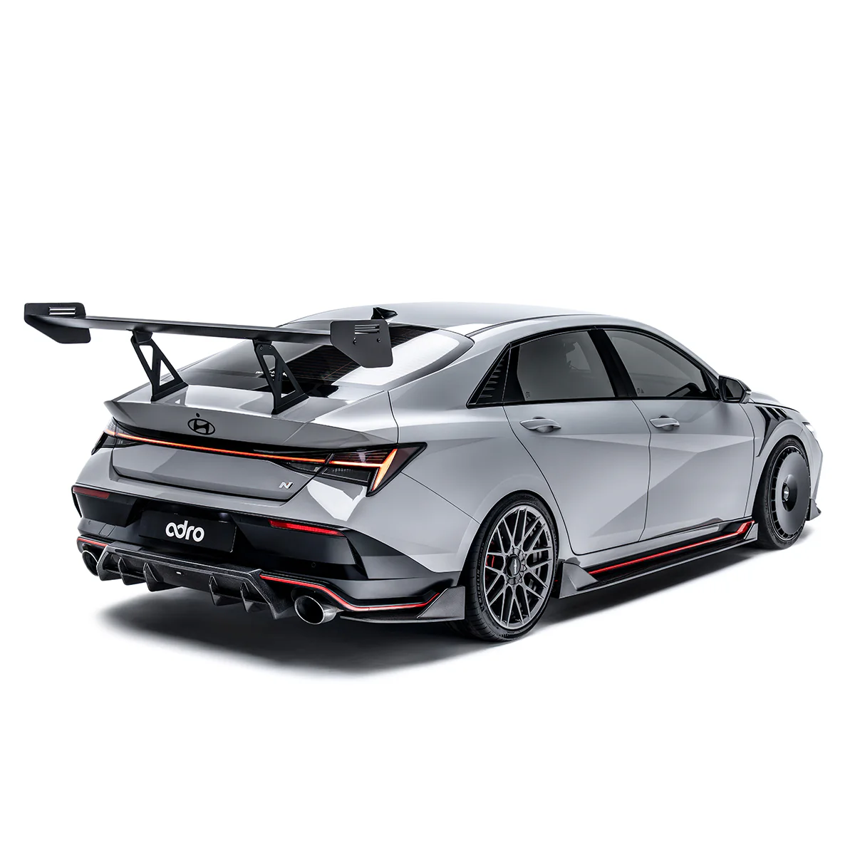 HYUNDAI ELANTRA N PE FINAL EDITION CARBON FIBER REAR DIFFUSER - Image 3