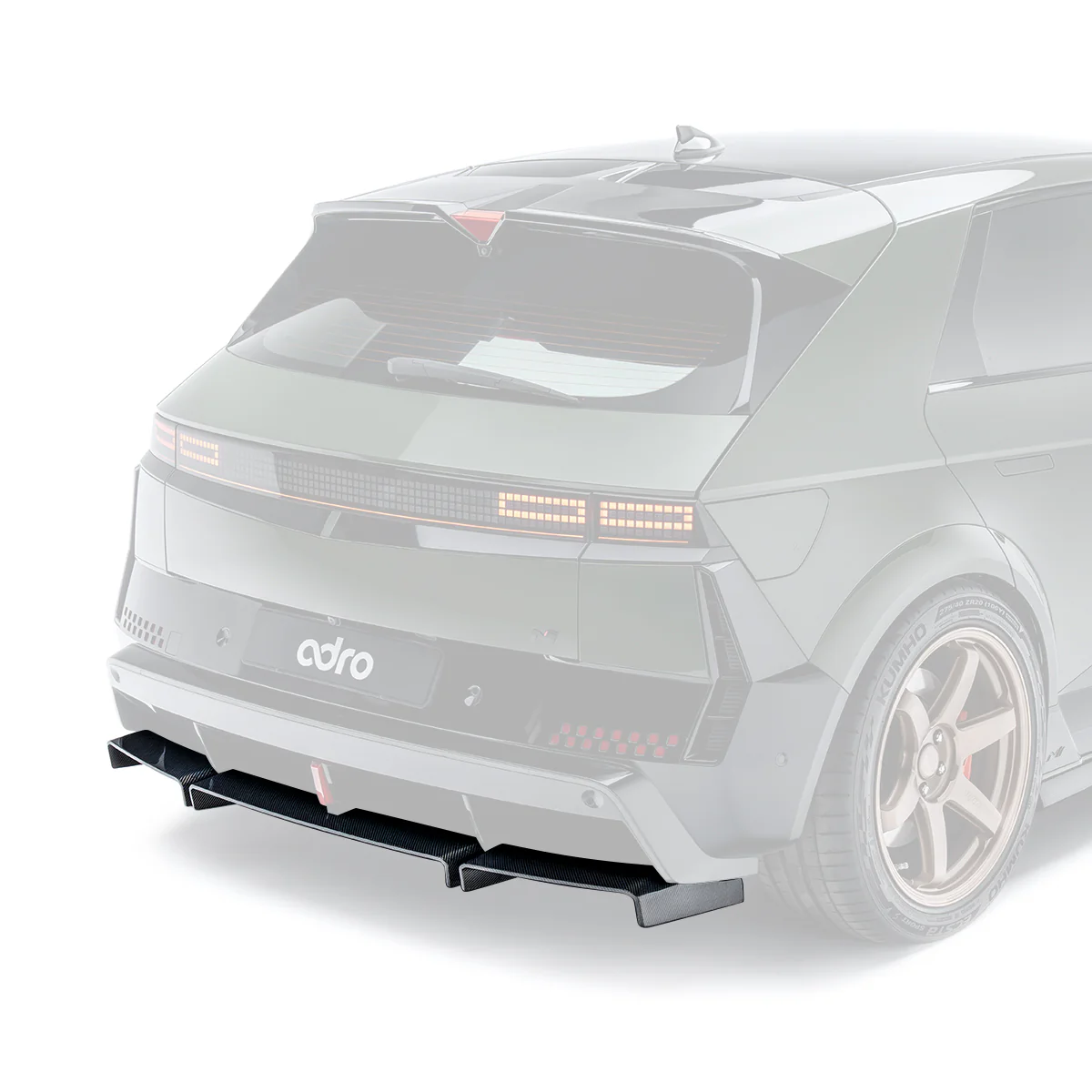 HYUNDAI IONIQ 5 N CARBON FIBER REAR DIFFUSER