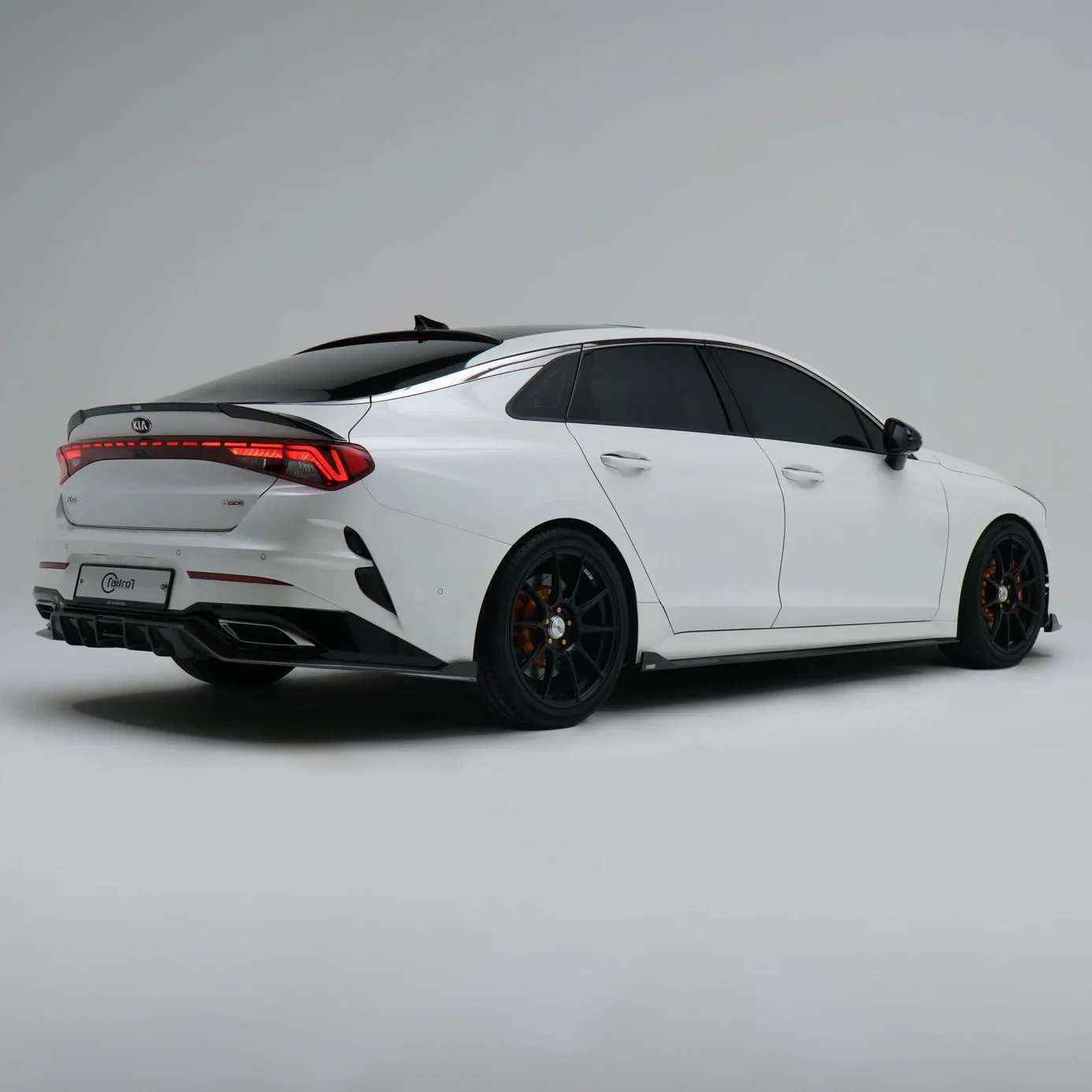 KIA K5 DL3 CARBON FIBER SIDE SKIRTS - Image 5