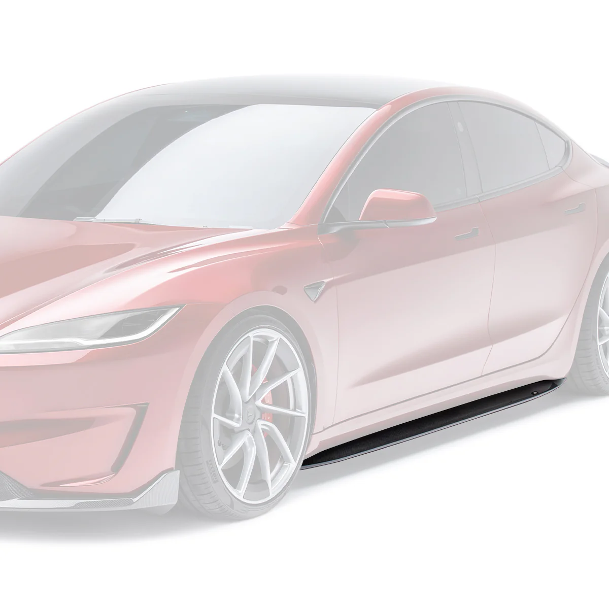 TESLA MODEL 3 HIGHLAND & PERFORMANCE CARBON FIBER SIDE SKIRTS