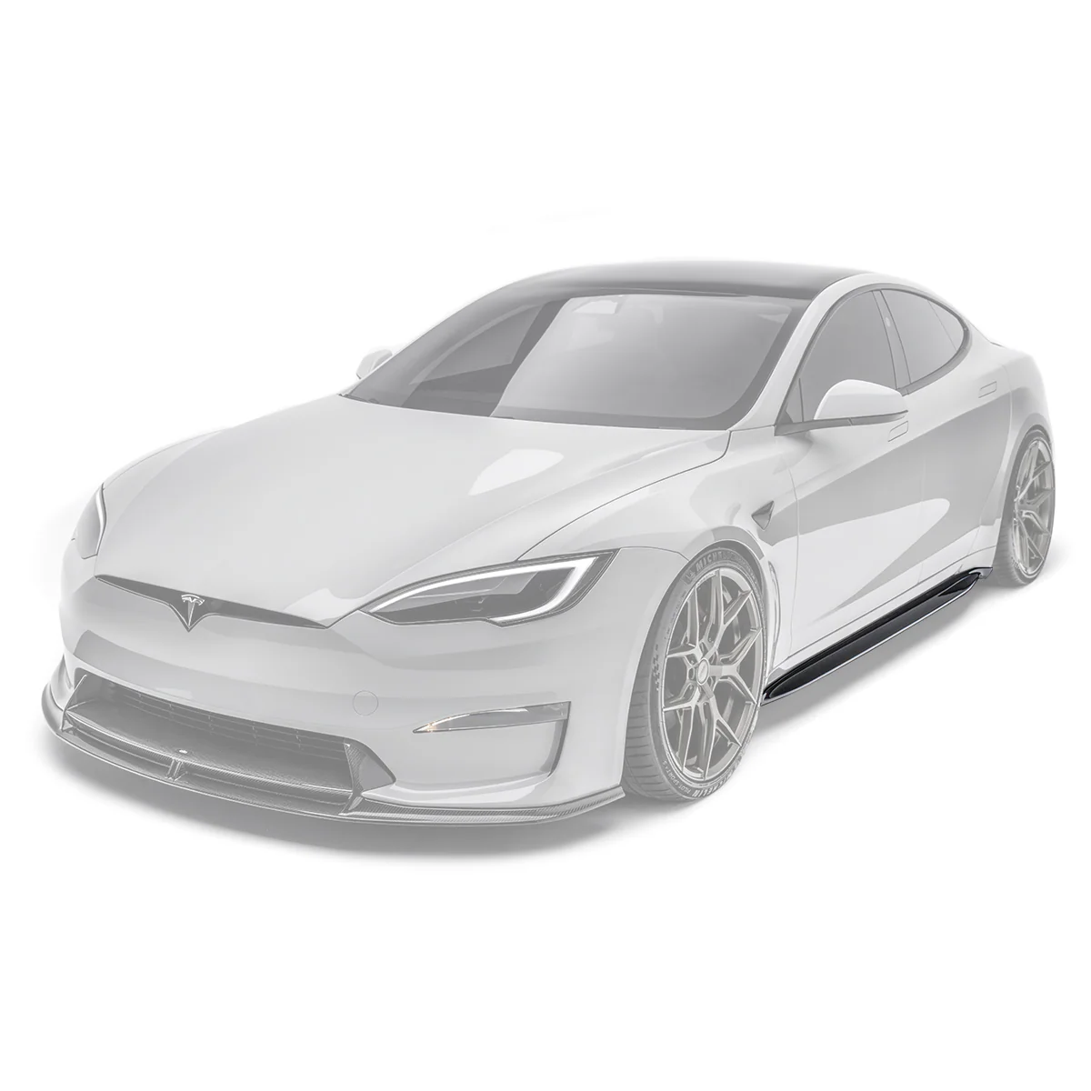 TESLA MODEL S PREPREG SIDE SKIRTS