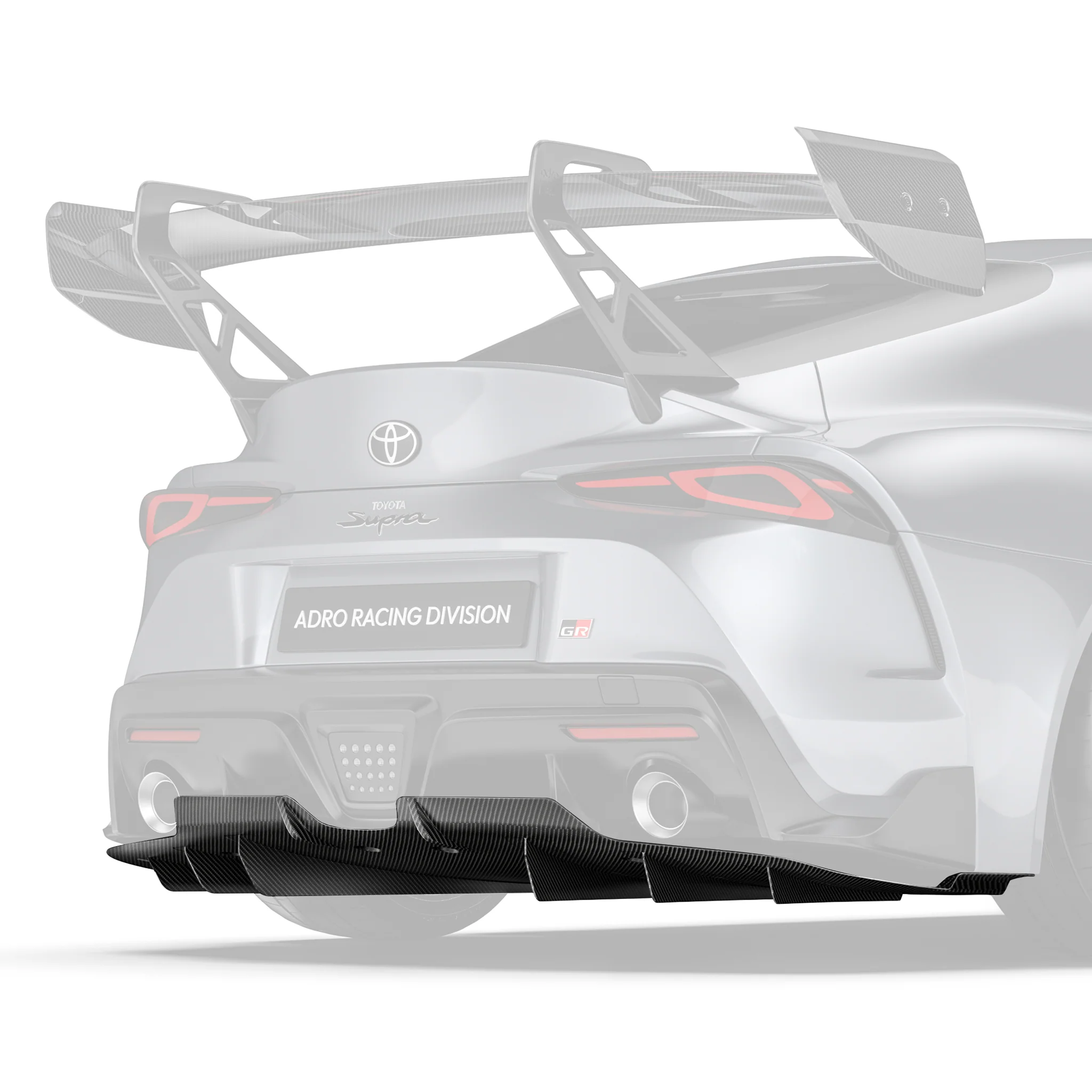 TOYOTA GR SUPRA PREPREG RACE DIFFUSER