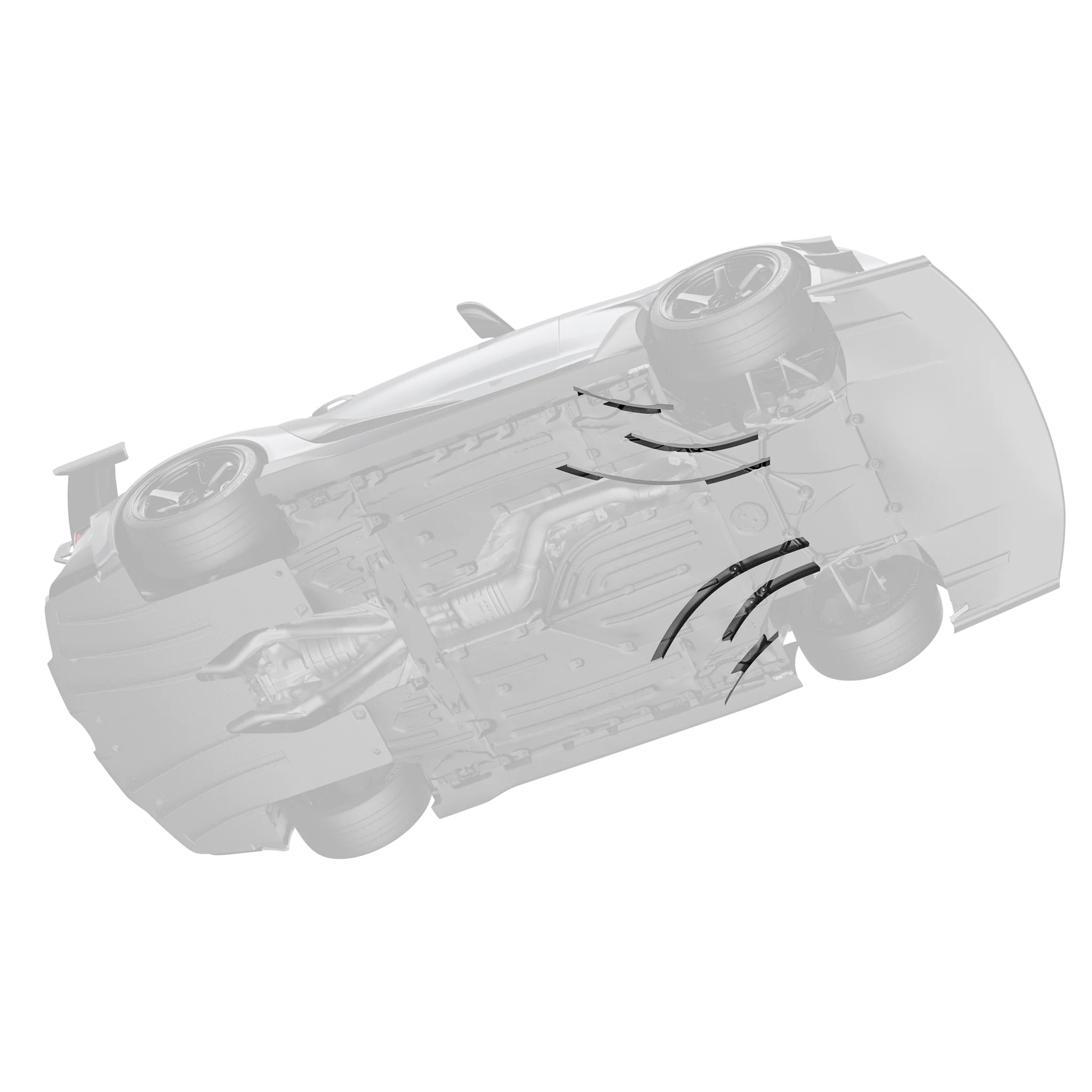 TOYOTA GR SUPRA PREPREG RACE UNDERVANES - Image 2