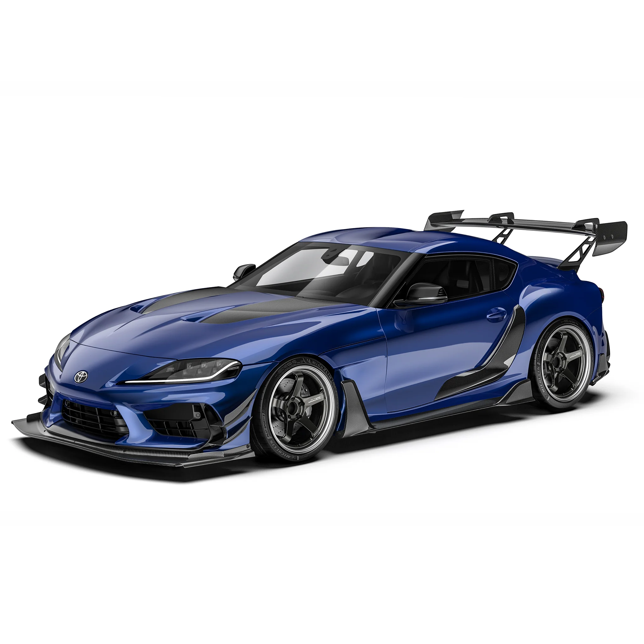 TOYOTA GR SUPRA PREPREG RACE CANARDS (ADRO BUMPER) - Image 4