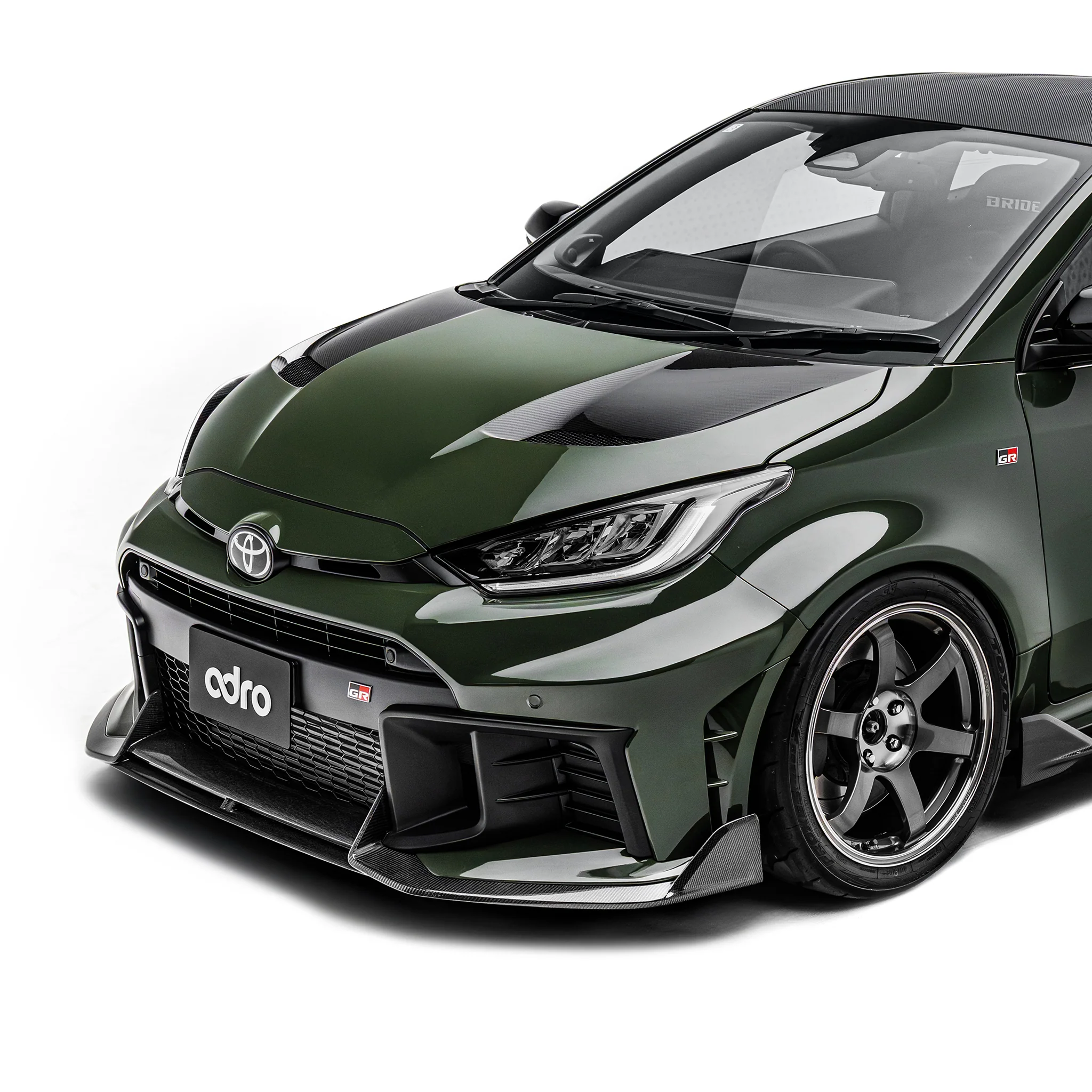 TOYOTA GR YARIS (GEN 2) CARBON FIBER FRONT LIP - Image 2