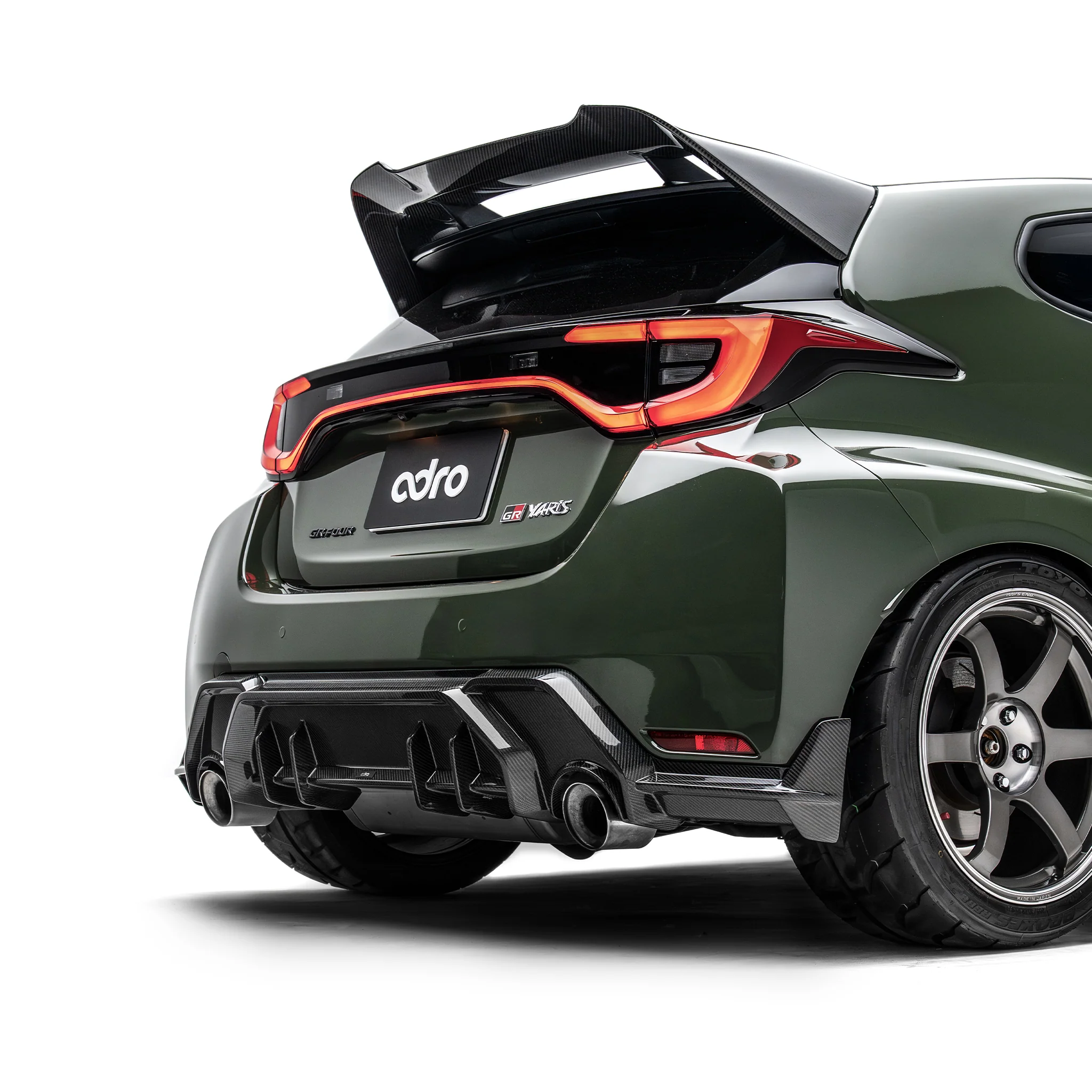 TOYOTA GR YARIS (GEN 2) CARBON FIBER REAR DIFFUSER - Image 2