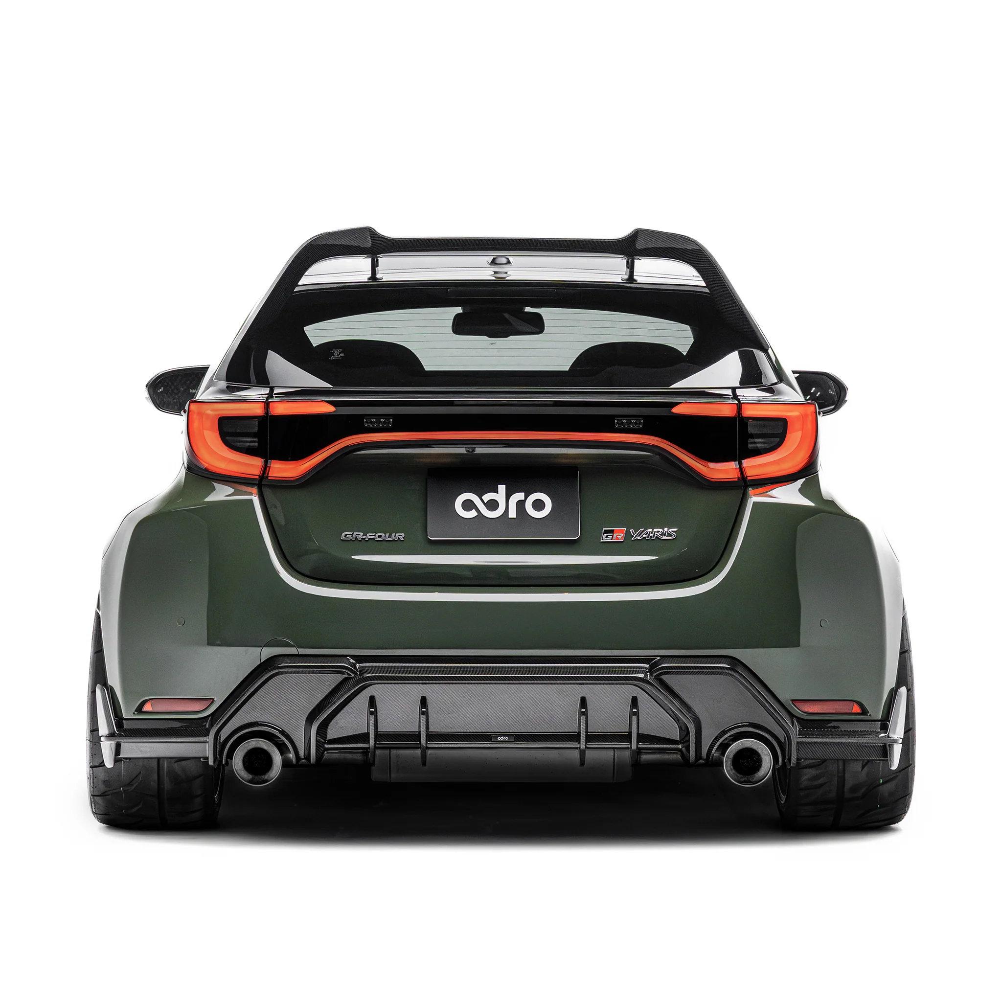 TOYOTA GR YARIS (GEN 2) CARBON FIBER REAR DIFFUSER - Image 4